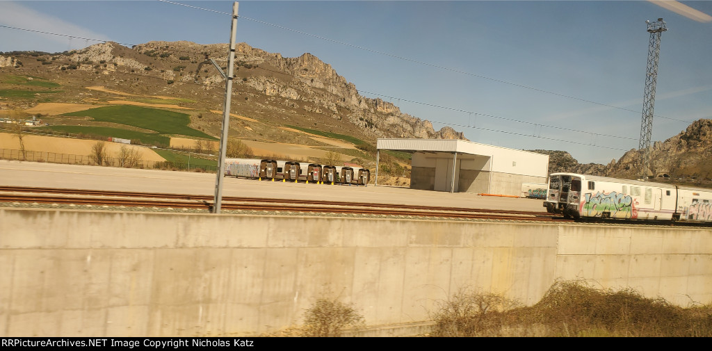 Stored Old Talgo Sets